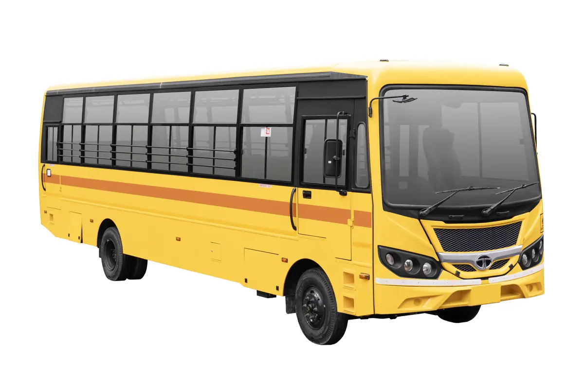 Suyash Travels bus hire Korba Chhattisgarh — Tata standard route bus